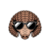 Pangolin Sayings Pine Cone Gift