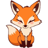 Cute Fox Gift Nature Lover Hiker