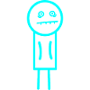 Verzweifelte Figur 
