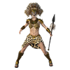 Amazonen Kriegerin