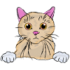 Curious Kitten Pop Art