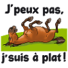 J'peux pas, j'suis à plat!