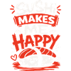 Sushi Makes Me Happy