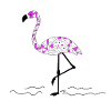Flamingo Mosaic