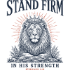 Steh fest, Löwe