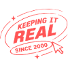 Real 2000s Retro Badge
