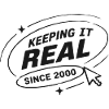 Keeping It Real 2000 Retro Logo