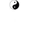 YinYang Tao with lettering Aikido