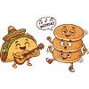 Fête Taco Guitar Pancake