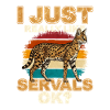 J’aime vraiment les servals.