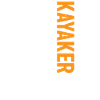 Canoeing Kayaking US Flag Kayaker
