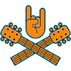 Kreuzgitarren mit Fingerhörnern