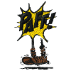 Asterix & Obelix Stickmotiv Paff