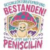 Bestanden: Pubertätsprüfung Pilzdesign