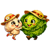 Dancing vegetables