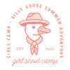 Girl scout summer camp pink