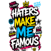 Make Me Famous Graffiti Neon