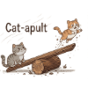 Catapult Cat Adventure