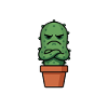Grumpy Cactus in Pot