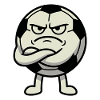 Tough Soccer Ball Character