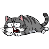 Lustige Katze Tigerkatze Katzenshirt Geschenk