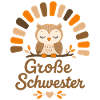 Schwester Eule – Süßes Geschwister Design