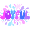 Bright joy in splash pop