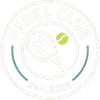 Padel Club Emblem Round Logo