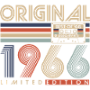 60e anniversaire 60 ans 1966 Né