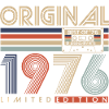 50e anniversaire 50 ans 1976 Né