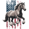 Belgian Draft US Belgisches Zugpferd