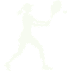 Tennis Player Silhouette