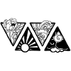 Black triangular nature