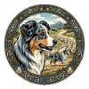 Australian Shepherd Portrait