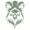 Skull with Horns Skull