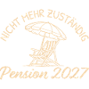 Nicht mehr zuständig Pension 2027