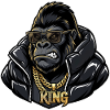 Urban Gorilla King – Streetwear Style
