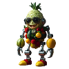 FRUTTOTRON 2000 – Der coole Ananas-Cyborg