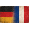 Germany France Friendship Flag