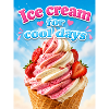 Glace pour les jours froids