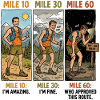 Ultramarathon 100 Meilen Trailrunner