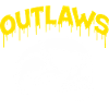 Outlaws Skulls Drip Graphic