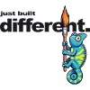 Juste construit différemment – Art caméléon drôle