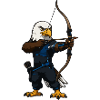 Eagle Archer Illustration