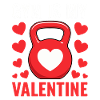 Kettlebell Heart Valentine's Day Fitness