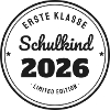 Schulkind 2026 Stempel - Erste Klasse Einschulung