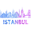 Istanbul Skyline Skizze