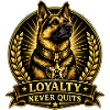 Schäferhund – Loyalty Never Quits Hunde Geschenk