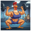 GIDAGI Fitness Cartoons Collection