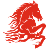 Feuerpferd (Rot)